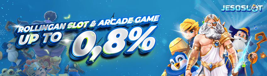 BONUS ROLLINGAN KHUSUS SLOT UP TO 0.8%