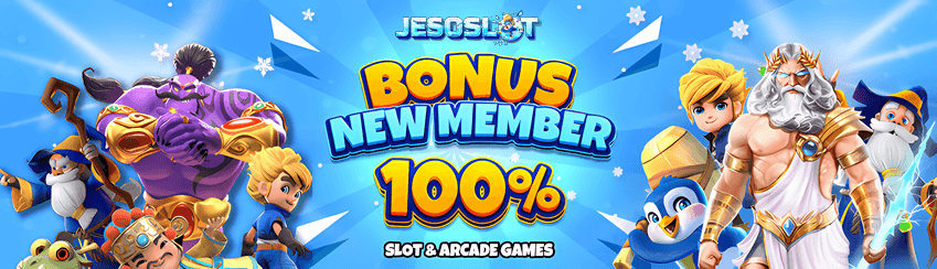 BONUS NEW MEMBER 100%